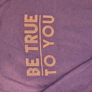 Athleta Girl purple sweatshirt